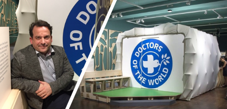 A flat-pack IKEA-style health clinic for use in global conflict and disaster zones and Tim Dudderidge, consultant urological surgeon