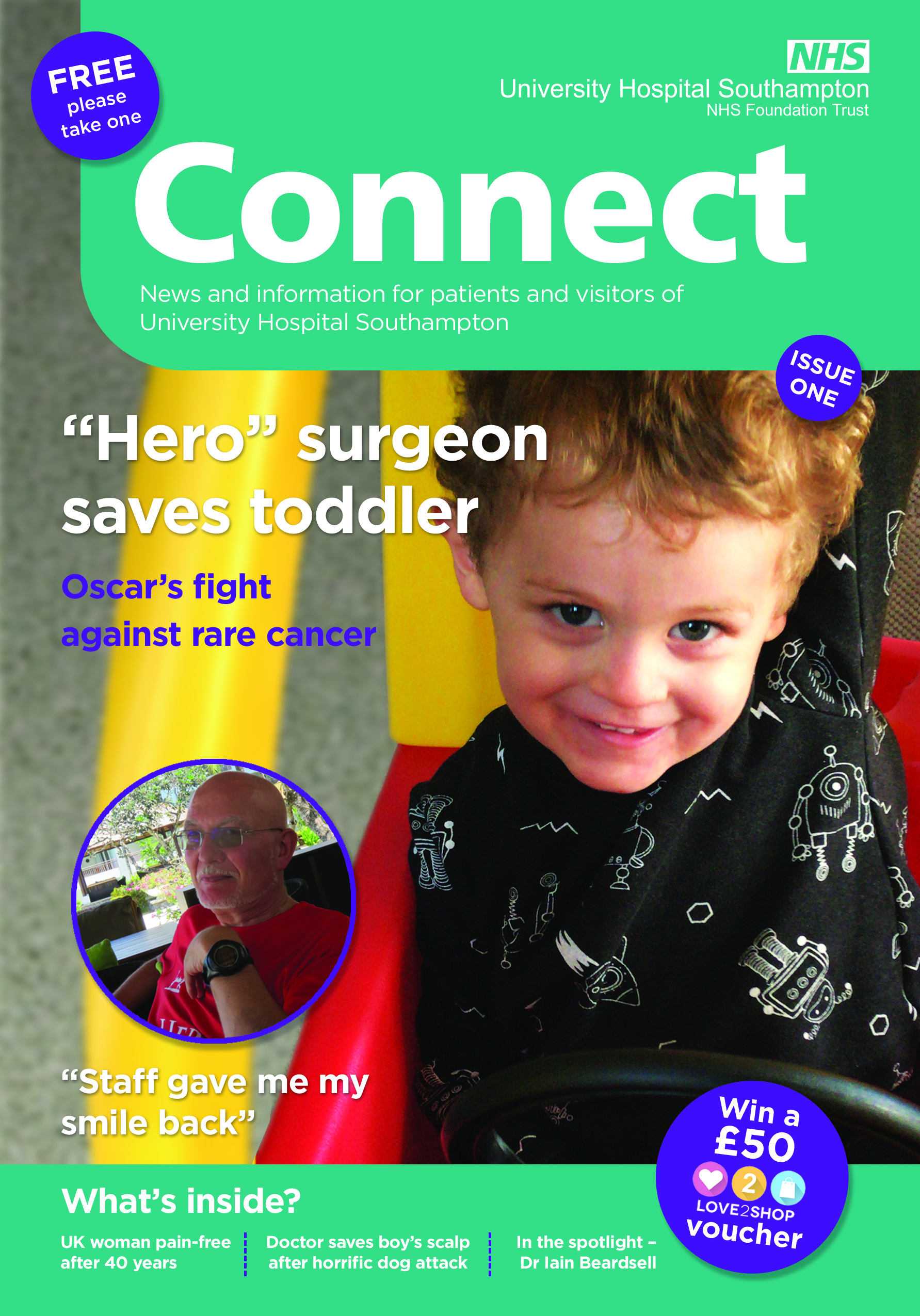 Cover of Connect, issue one