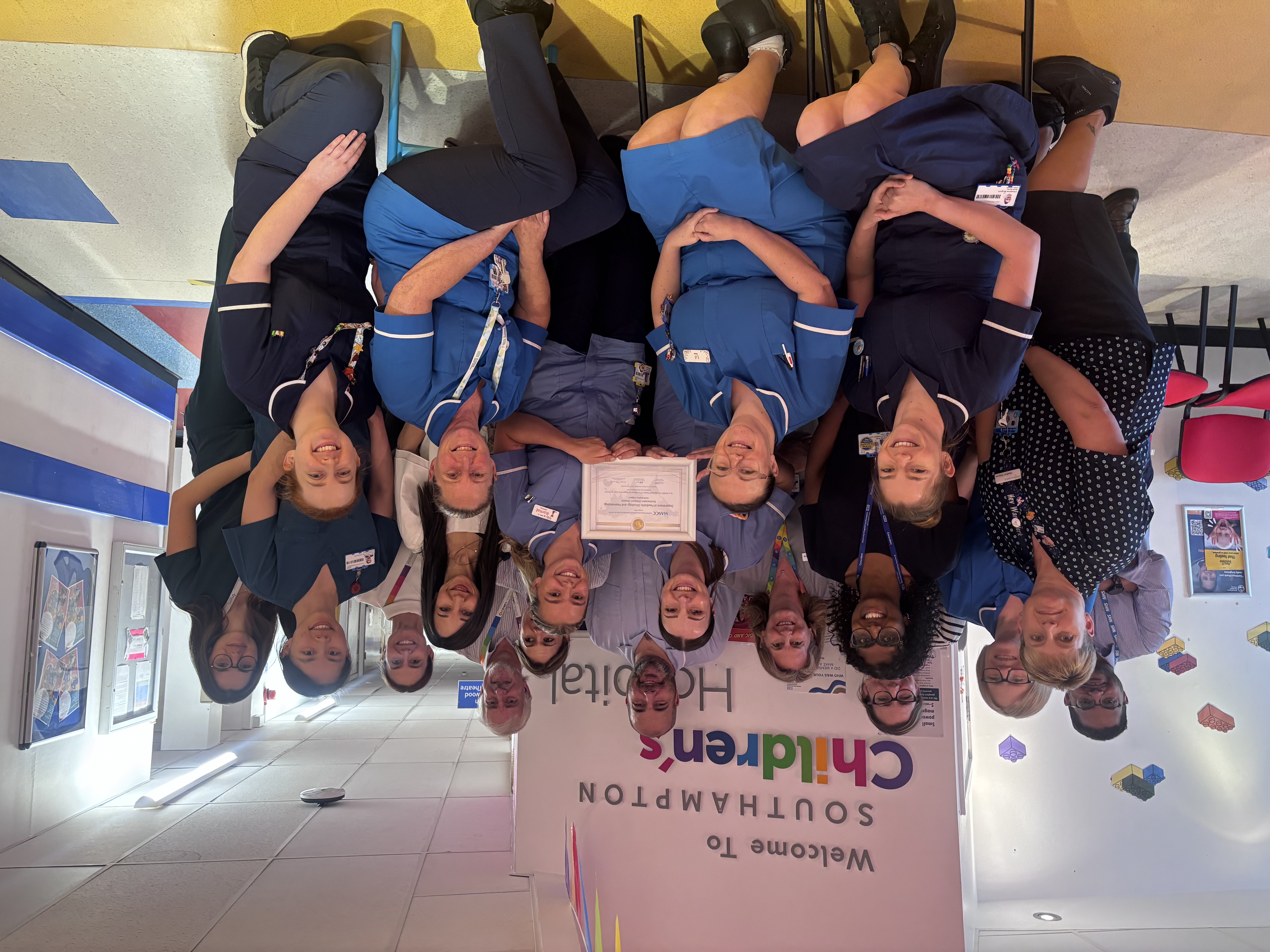Piam Brown team at Southampton Children's Hospital