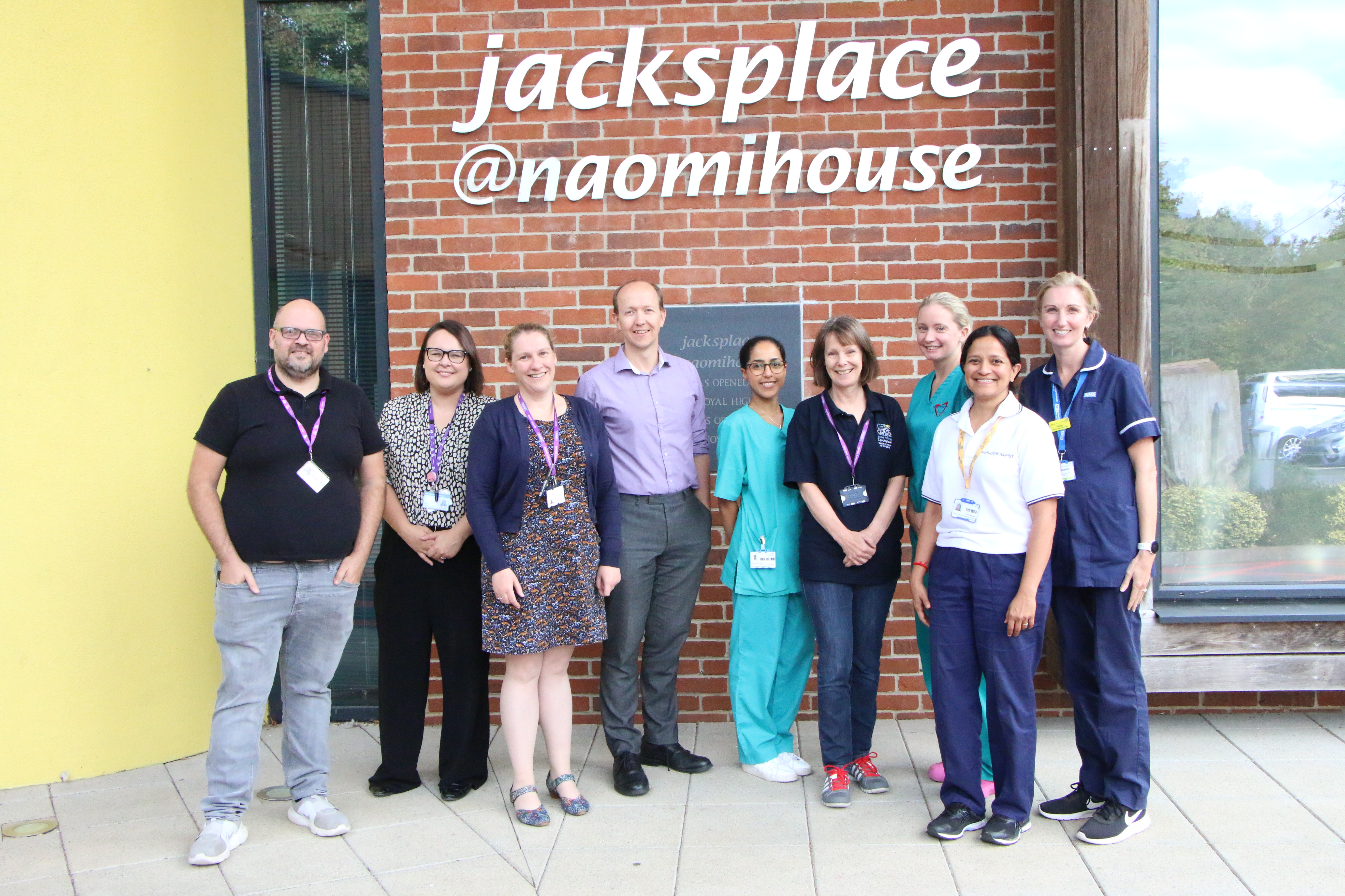 UHS and Jacksplace team