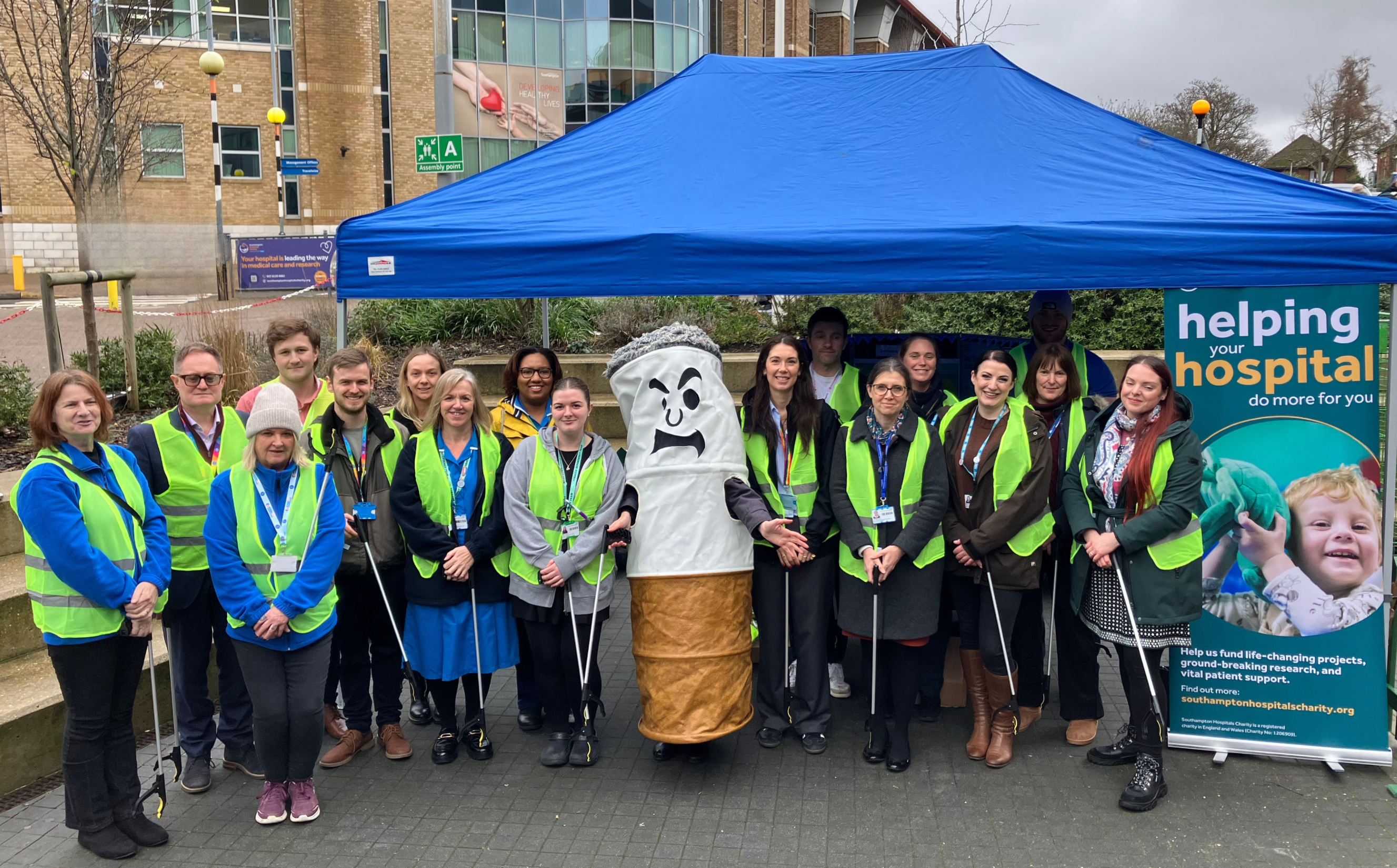 Bin the Butt volunteers