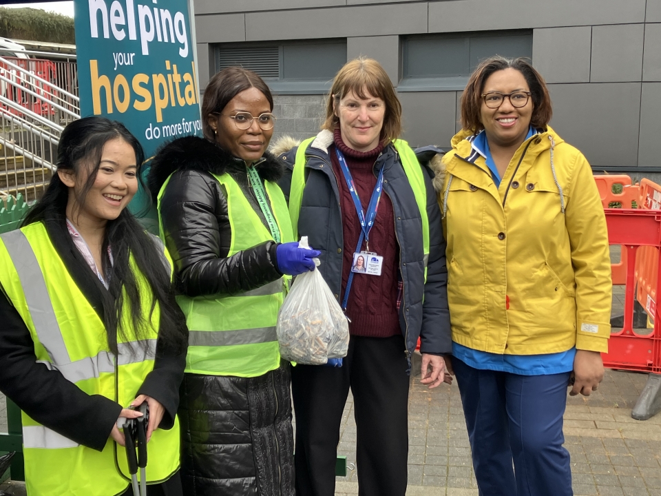 Bin the Butt volunteers