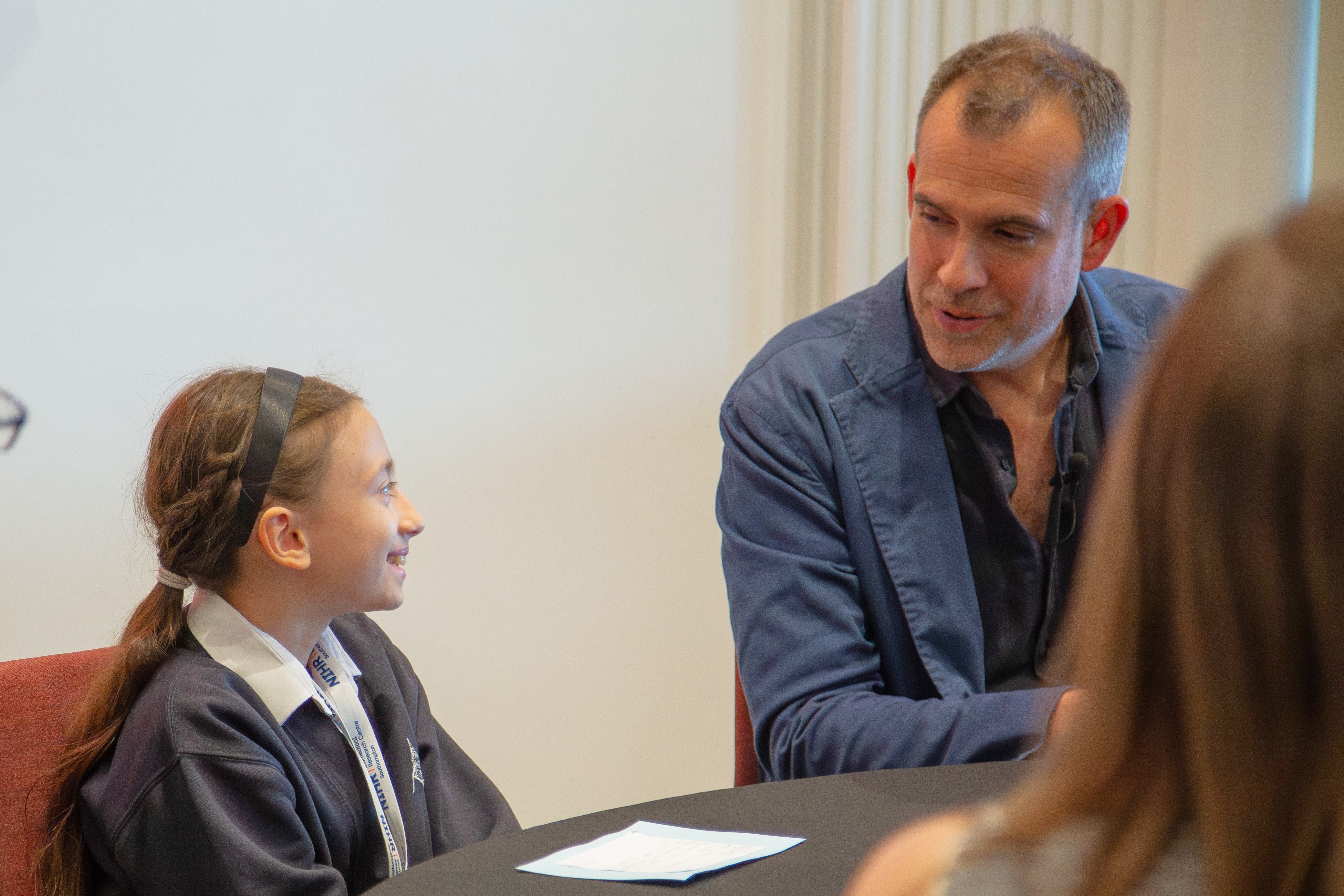 Chris van Tulleken quizzed by pupil from Mount Pleasant Junior School