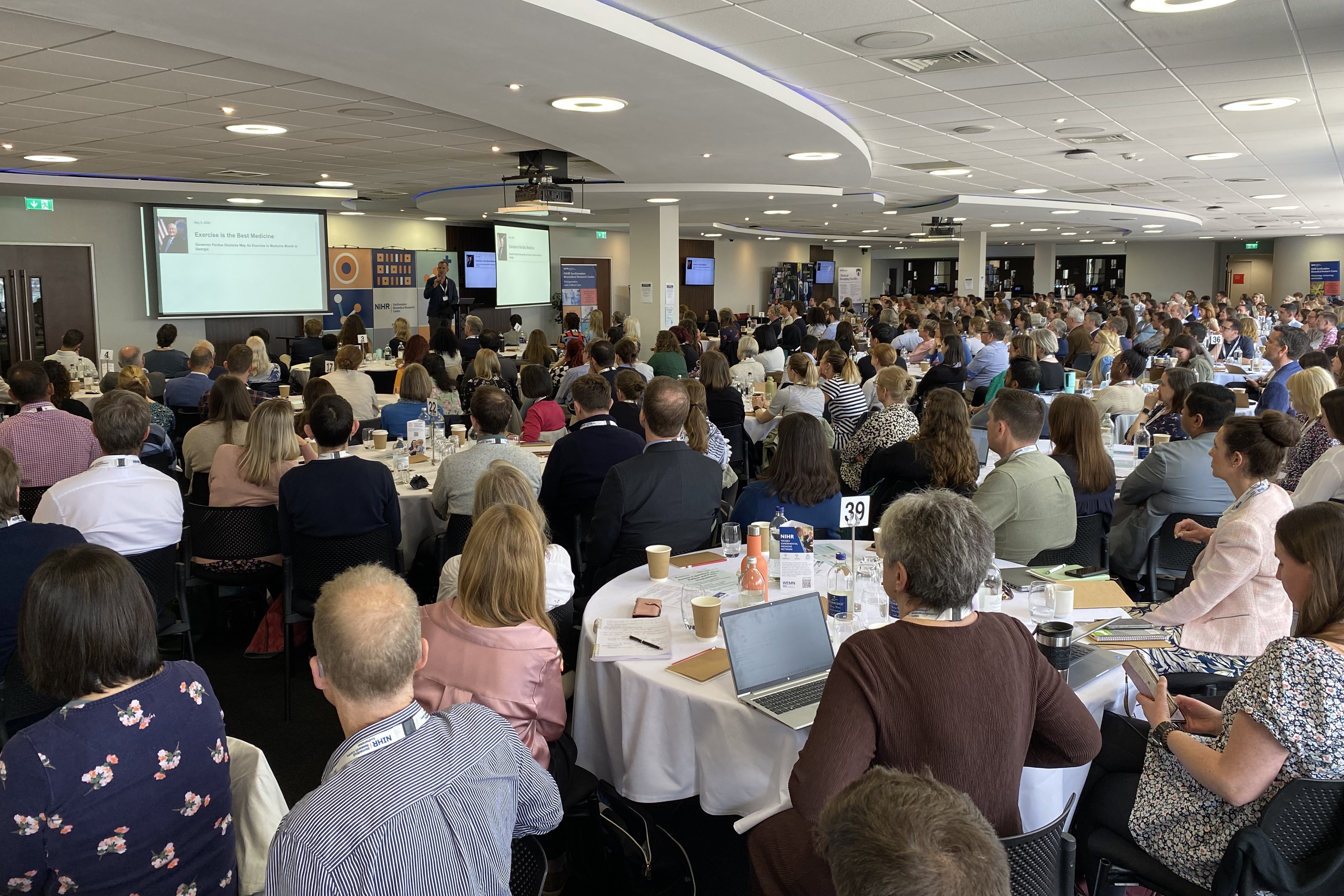 Chris van Tulleken speaks at NIHR Southampton BRC open day