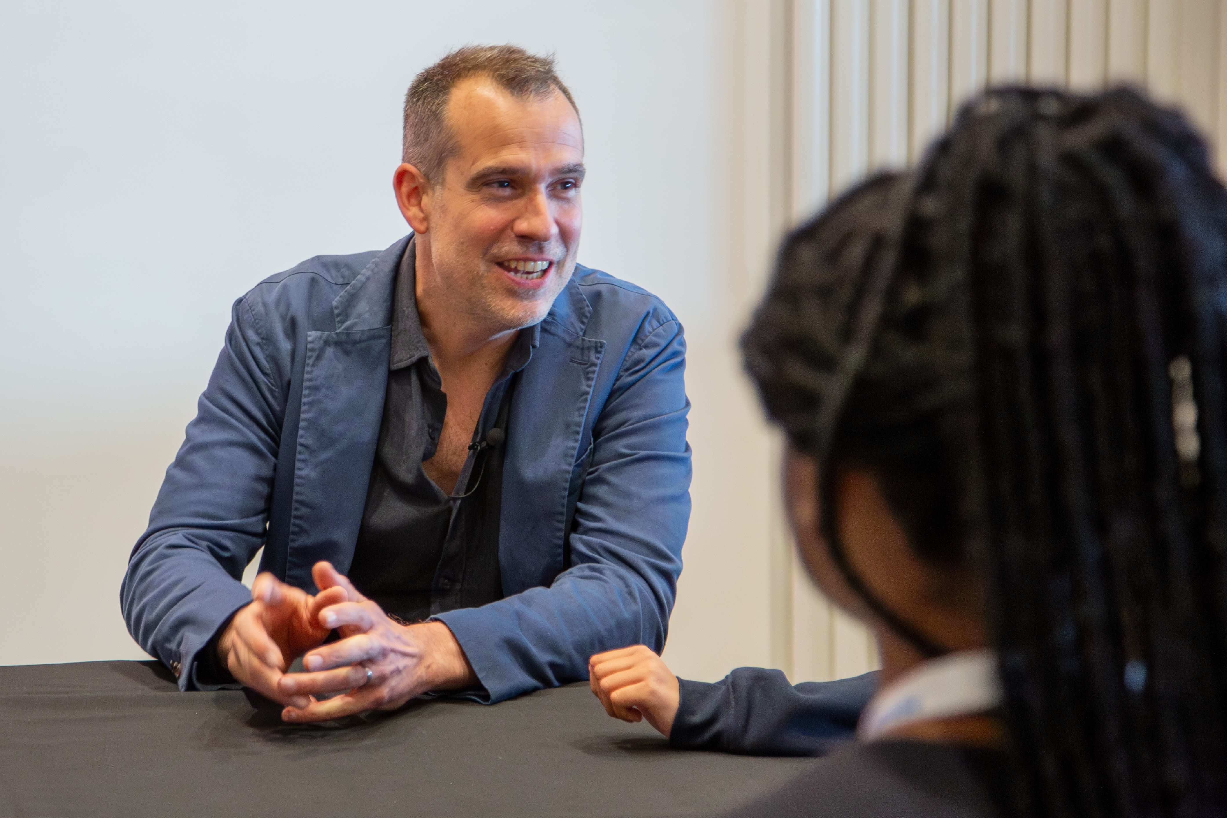 Chris van Tulleken speaks to young people