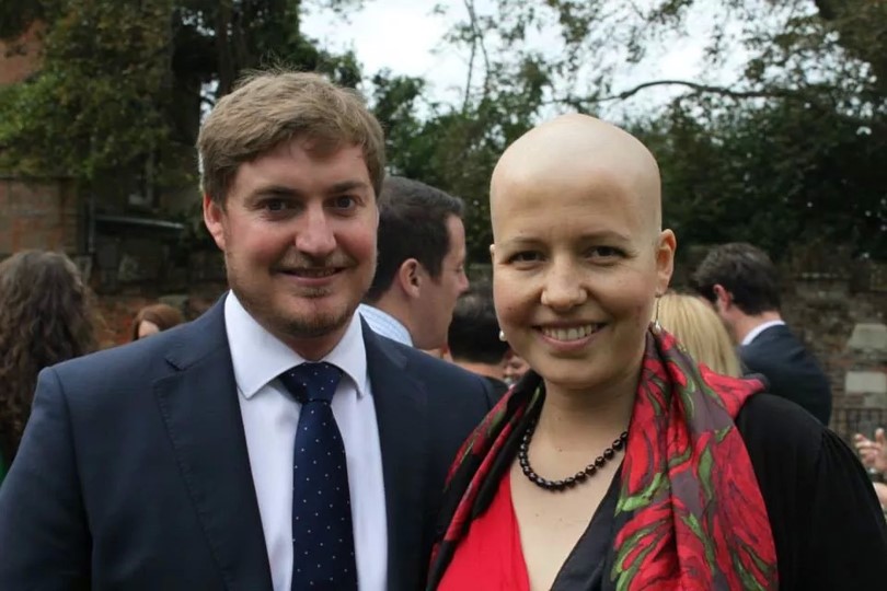 Kate Corney and her brother Sam