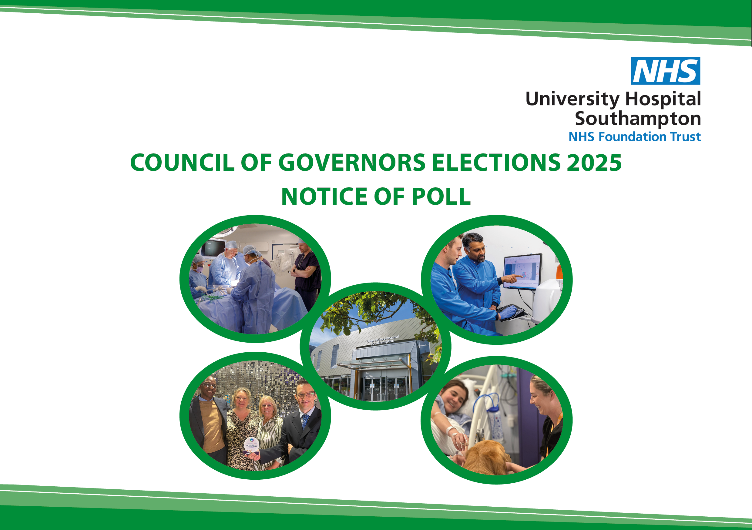 Council of governor elections 2025 - notice of poll