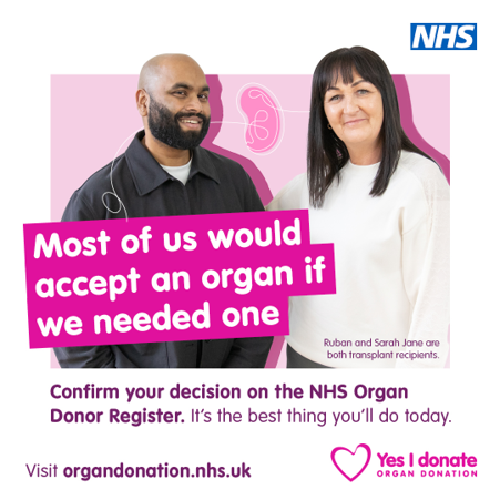 Organ Donation week 2026