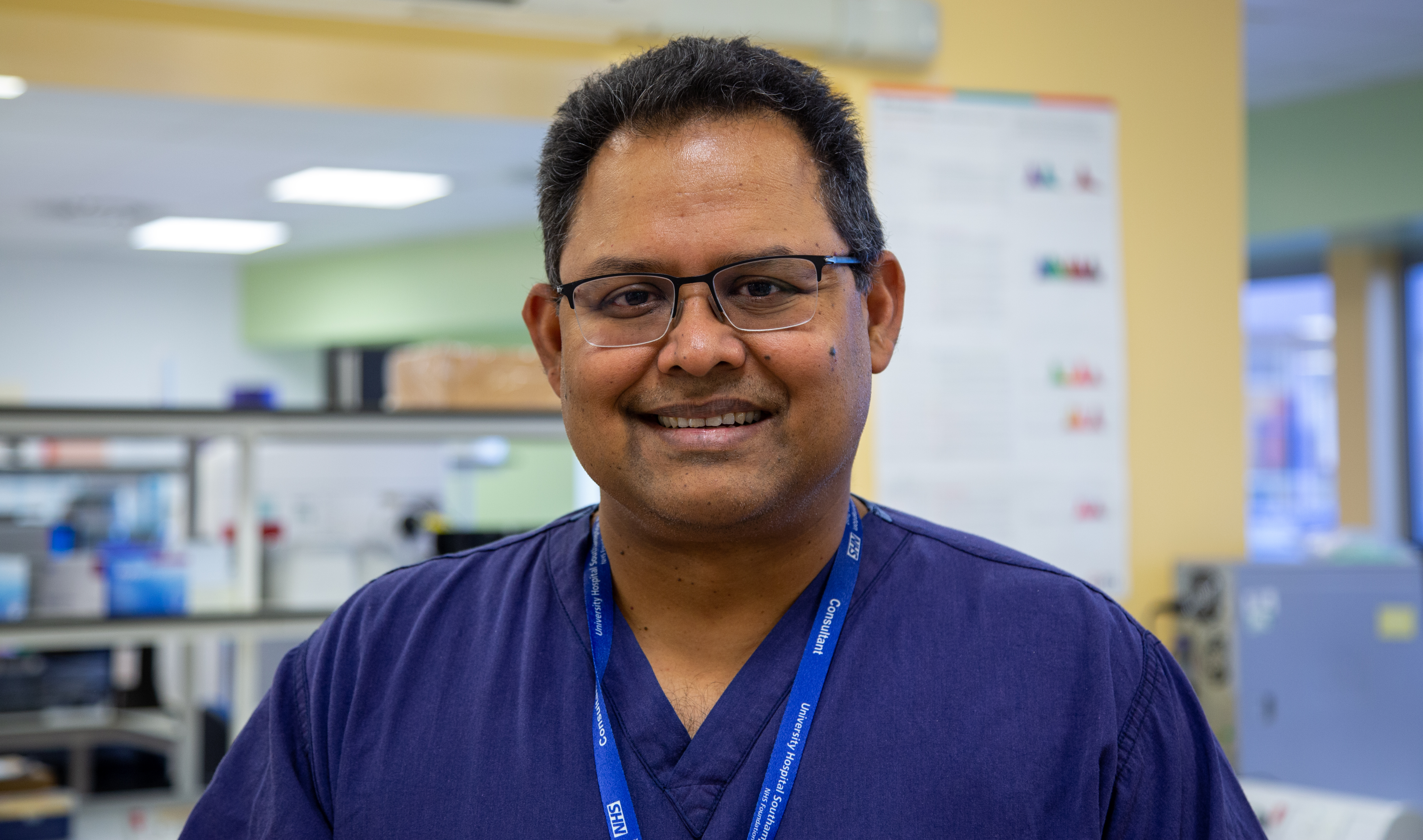 Professor Bhaskar Somani, consultant urological surgeon at UHS