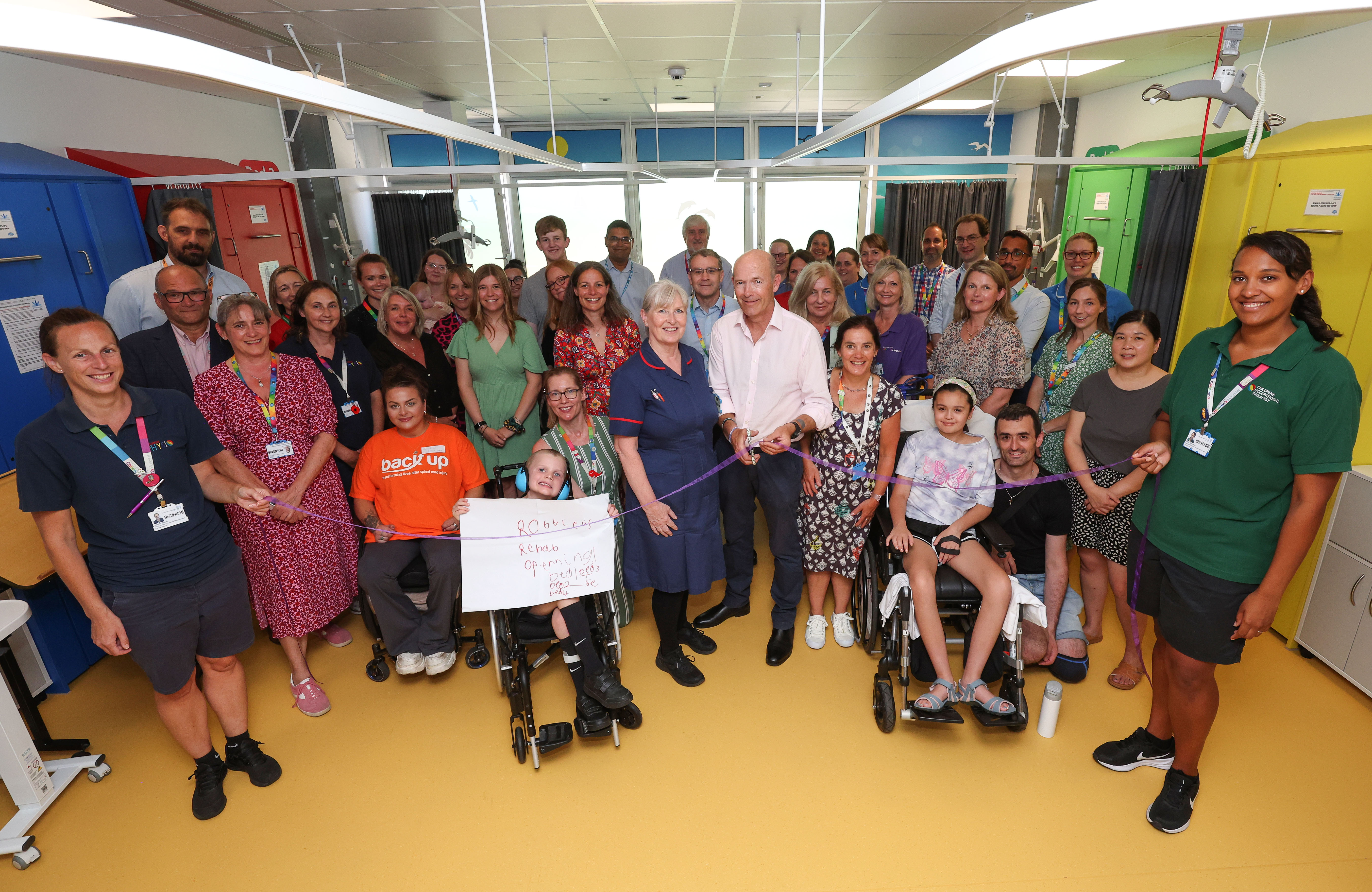 Robbie's Rehab official opening, Southampton Children's Hospital