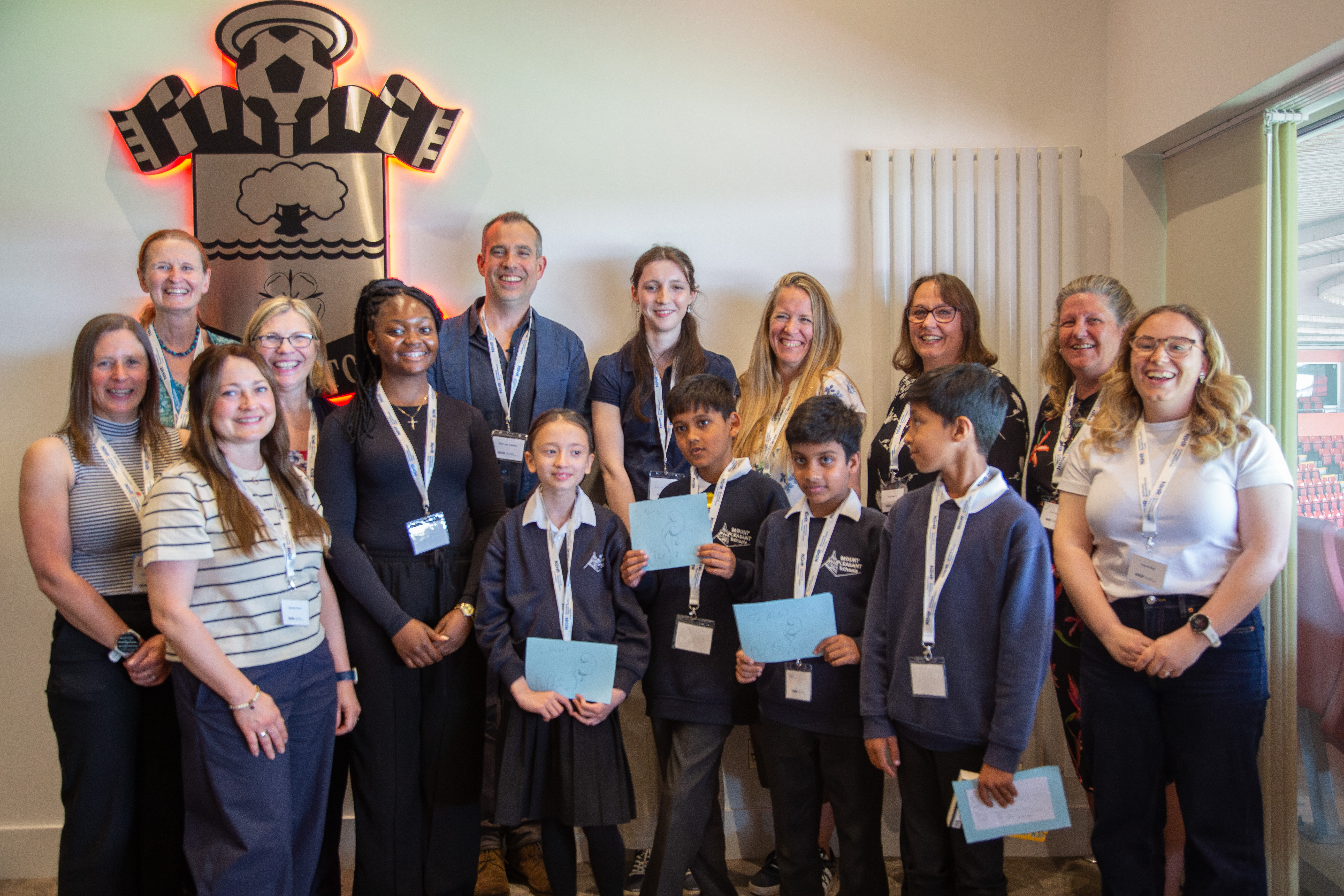 Teens and pupils with Lifelab and Chris van Tulleken