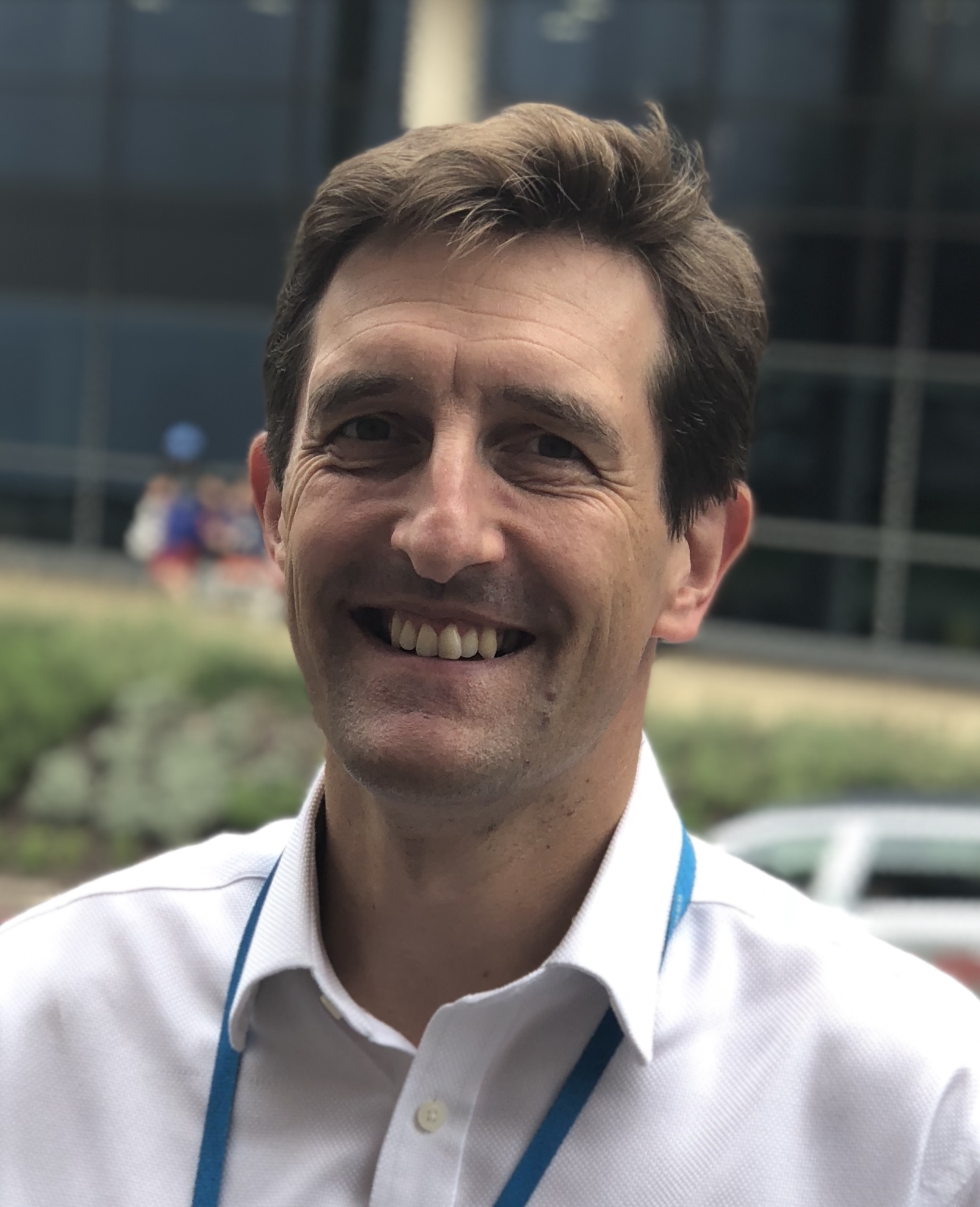 Dr Thom Daniels - clinical lead for environmental sustainability at UHS