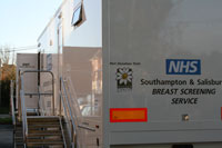 Mammography mobile unit