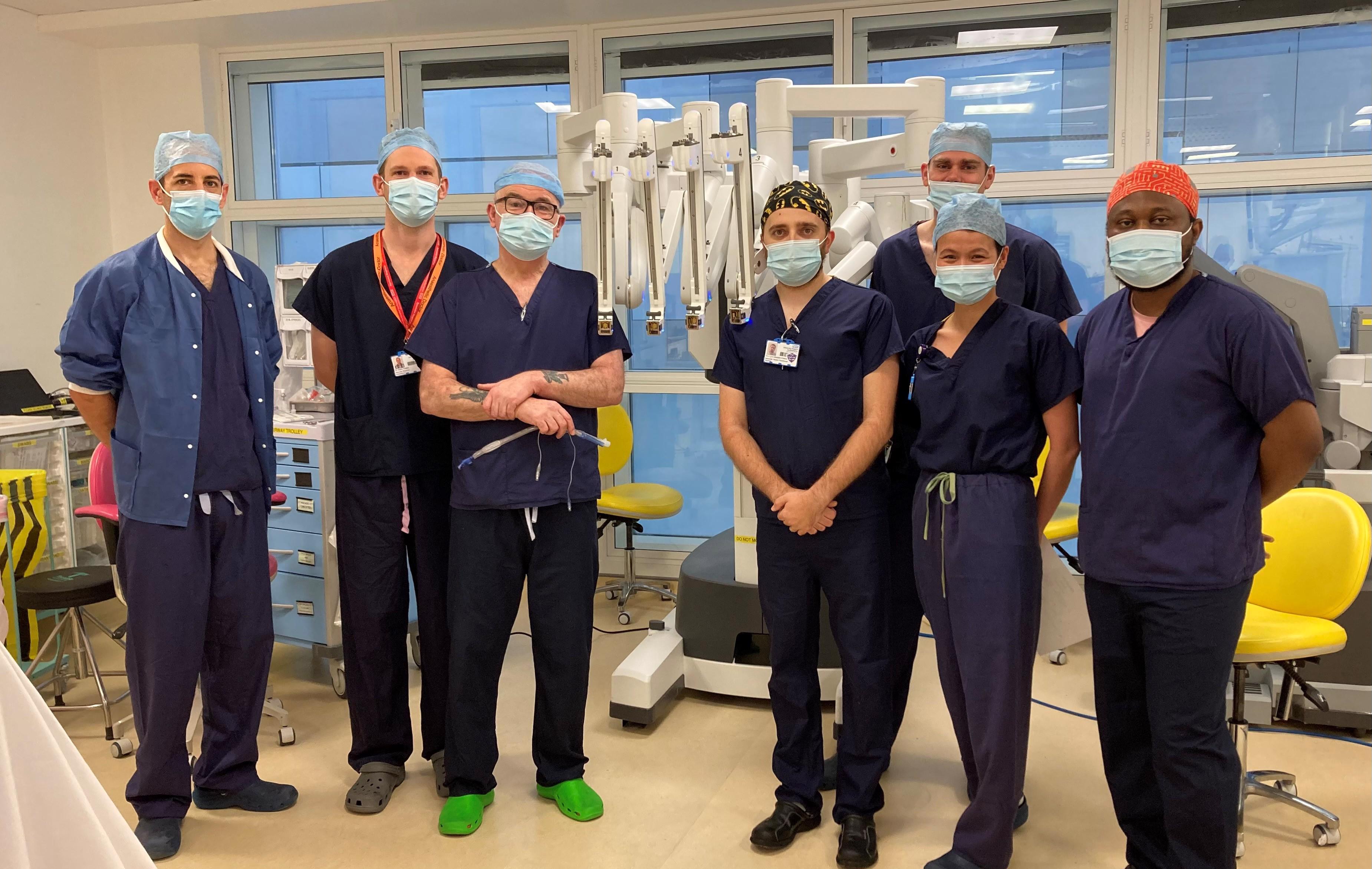 The thoracic surgery team