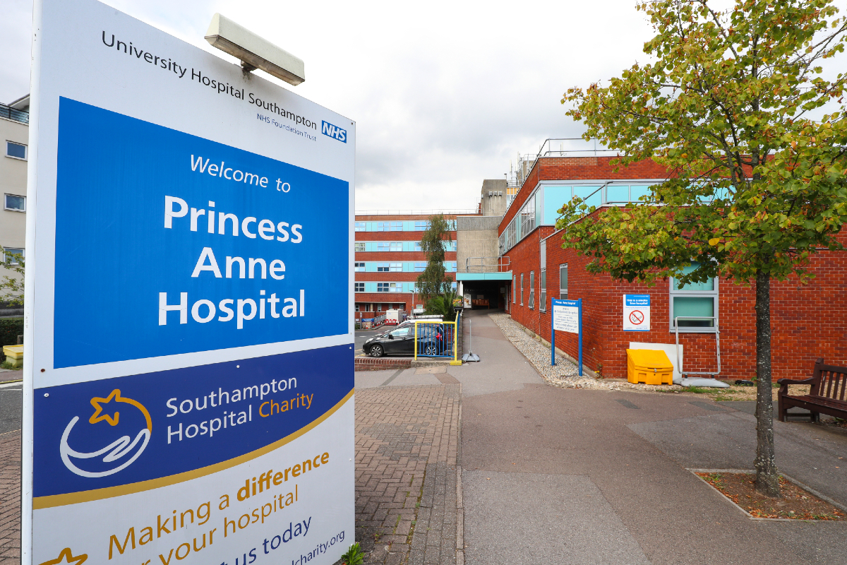 Princess Anne Hospital entrance