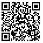 QR code to scan to open Vista collar fitting video
