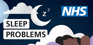 Image showing the 'sleep problems' video front cover