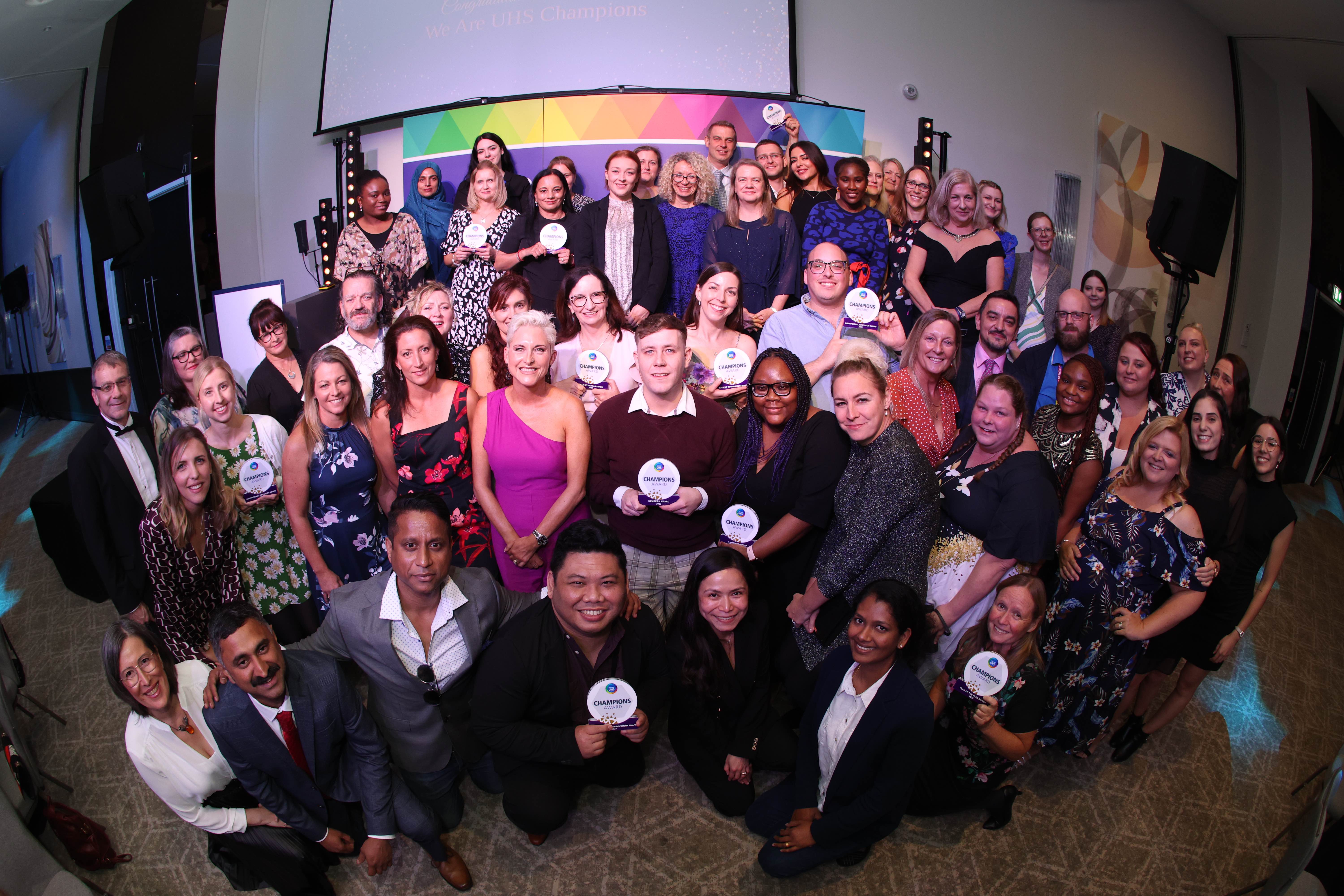 We Are UHS Champions award winners 2023