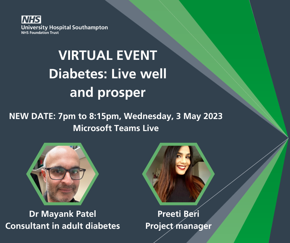 Diabetes event 3 May