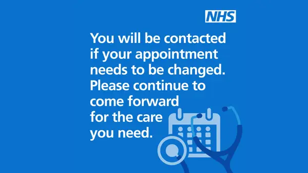 Attend your appointment graphic