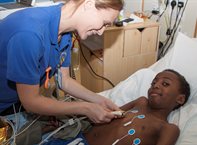 Child having ECG 2