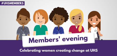 Members' evening IWD banner
