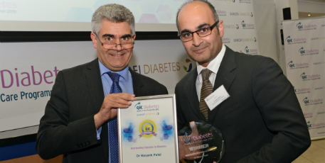 Diabetes award banner