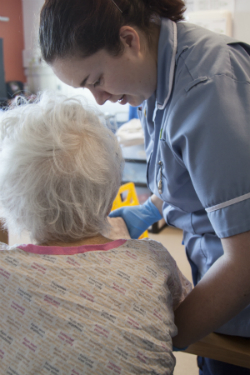 Dementia patient