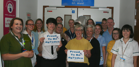 G7 opening group banner