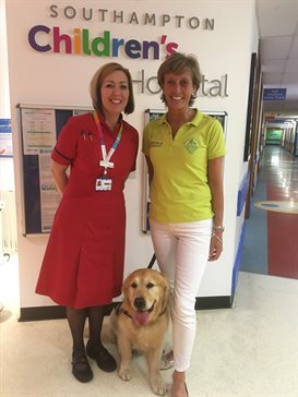 Kate Pye (head of nursing), Lyndsey and Leo