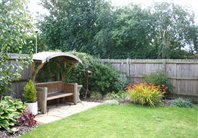 Meller House garden