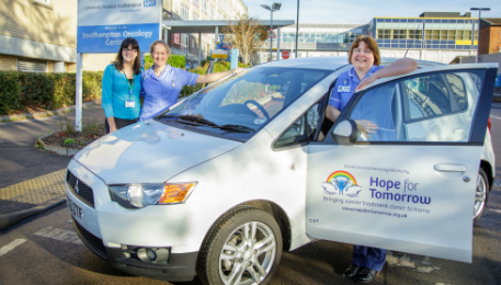 Outreach nurses' car