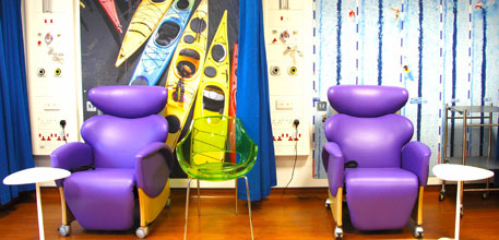 Teenage Cancer Trust unit - day ward
