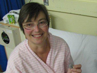 Cardiac patient M L Ellis