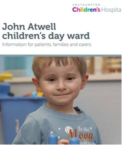 John Atwell day ward patient information cover