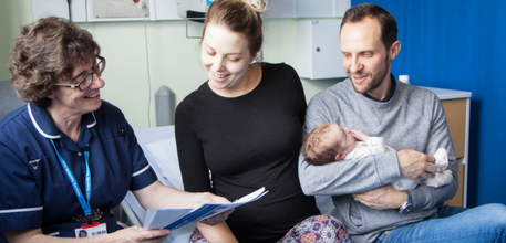 Maternity feedback banner