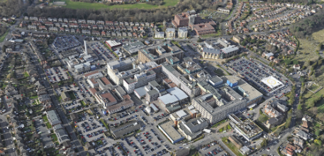 UHS site aerial picture