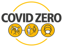 COVID ZERO logo