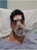 Laszlo in hospital