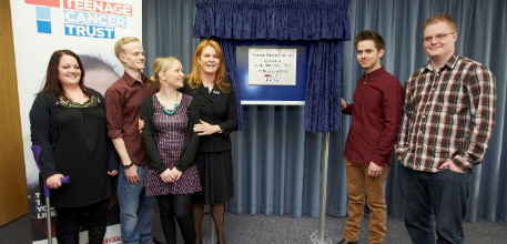 Duchess of York opens Teenage Cancer Trust unit at Southampton